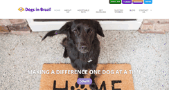 Desktop Screenshot of dogsinbrazil.org